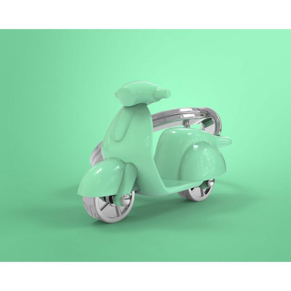 Yeni Scooter Anahtarlık Yeşil - Bonherre