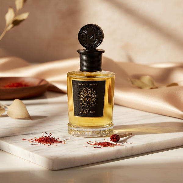 Bonherre mağazasından Monotheme Black Label Saffron EDP, değerli safran ve odunsu notalı lüks İtalyan unisex parfümü.