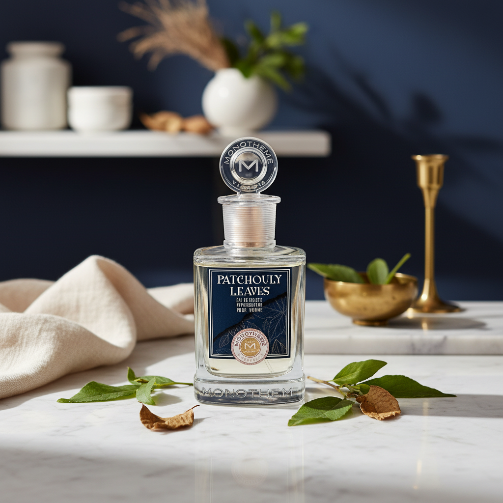 Bonherre mağazasından Monotheme Paçuli Yaprakları (Patchouli Leaves) EDT, topraksı ve narenciye notalı İtalyan erkek parfümü.