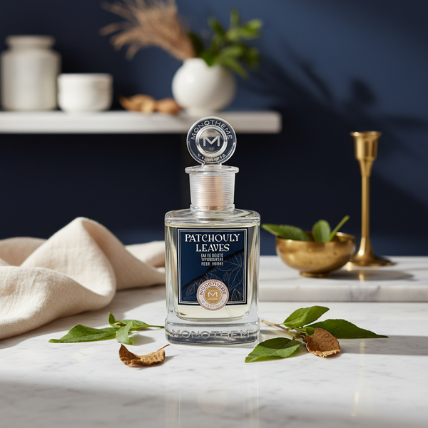 Bonherre mağazasından Monotheme Paçuli Yaprakları (Patchouli Leaves) EDT, topraksı ve narenciye notalı İtalyan erkek parfümü.