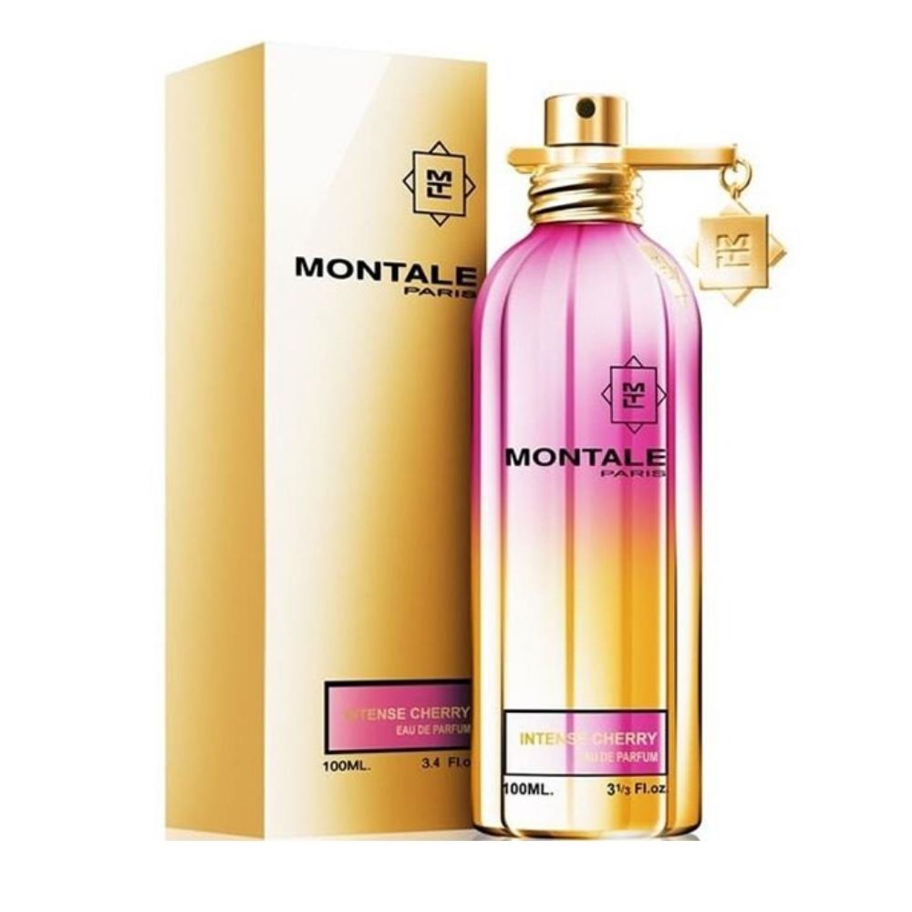 Bonherre mağazasından Montale Intense Cherry EDP, siyah kiraz, gül yaprakları ve vanilya notalı lüks unisex niş parfüm.