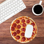 Mustard Pizza Mouse Pad - Bonherre