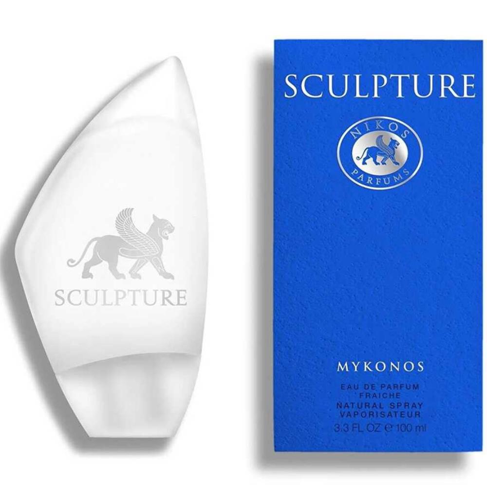 Bonherre mağazasından Sculpture Mykonos EDP, limon, fesleğen ve vetiver notalı lüks unisex parfüm.