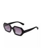 Andrea Altıgen Siyah Güneş Gözlüğü - Bonherre