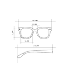 Giovanni Midnight Güneş Gözlüğü - Siyah Gradyan - Bonherre