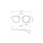 Lauro Klasik Havana Güneş Gözlüğü - Mavi Gradyan - Bonherre