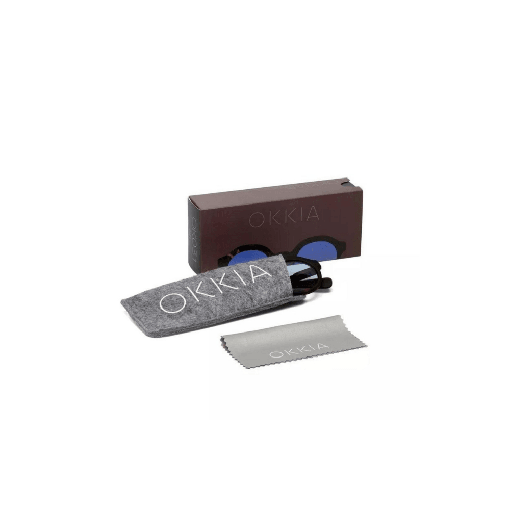 Lauro Siyah Havana Güneş Gözlüğü - Mavi Gradyan - Bonherre