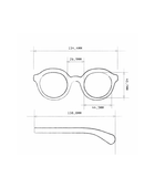 Lauro Siyah Havana Güneş Gözlüğü - Siyah Gradyan - Bonherre