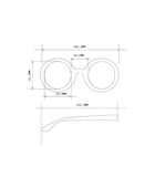 Monica Güneş Gözlüğü - Havana Sarısı - Bonherre