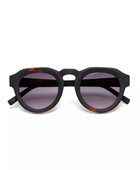 Zeno Round Siyah Havana Güneş Gözlüğü - Siyah Gradyan - Bonherre