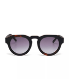 Zeno Round Siyah Havana Güneş Gözlüğü - Siyah Gradyan - Bonherre