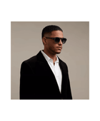 Zeno Round Siyah Havana Güneş Gözlüğü - Siyah Gradyan - Bonherre