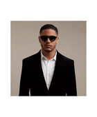 Zeno Round Siyah Havana Güneş Gözlüğü - Siyah Gradyan - Bonherre