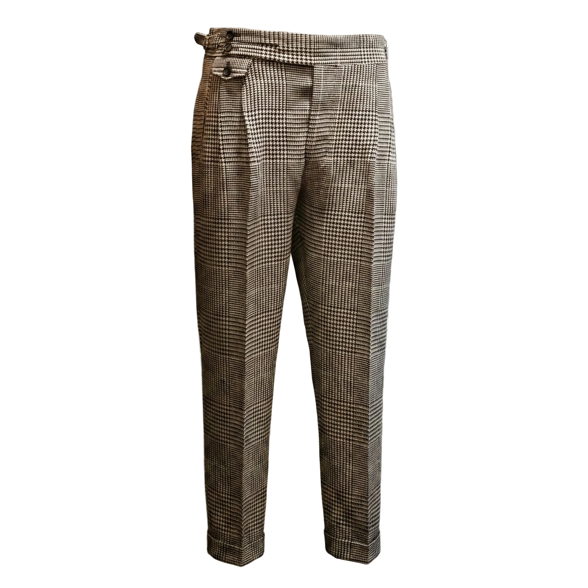 Платье Gordon Широкие клетчатые брюки 