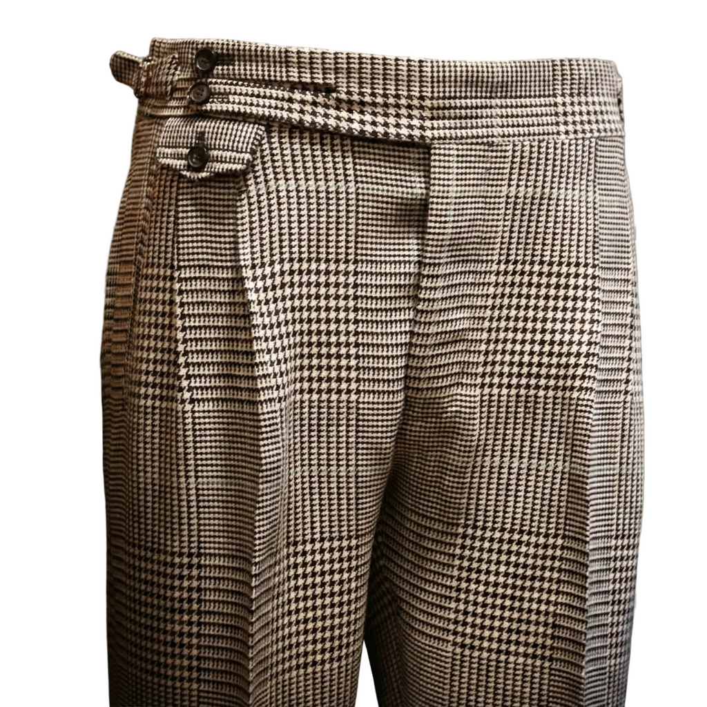 Платье Gordon Широкие клетчатые брюки 