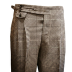 Платье Gordon Широкие клетчатые брюки 