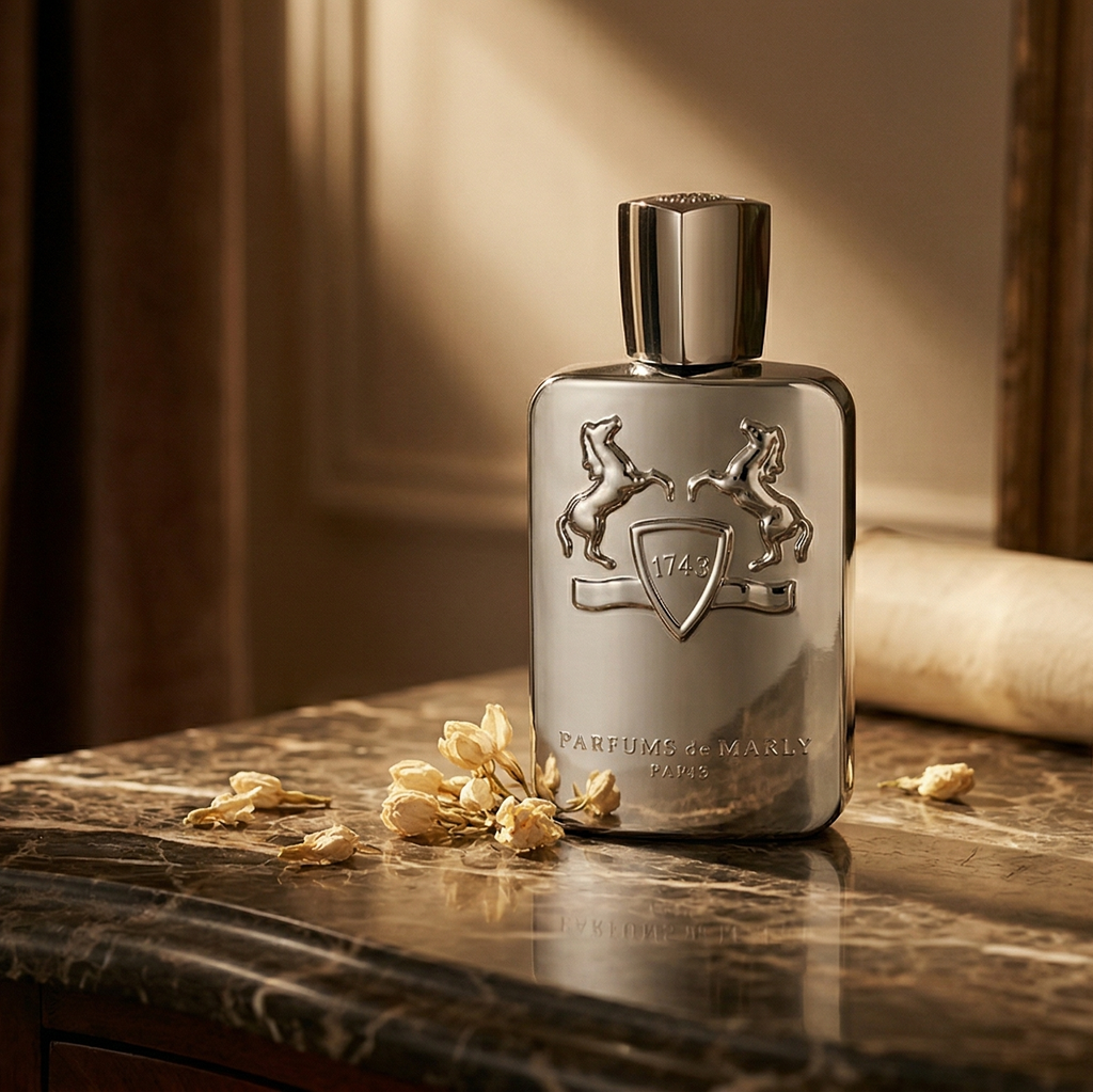 Bonherre mağazasından Parfums de Marly Pegasus EDP, acı badem, vanilya ve lavanta notalı 125 ml lüks erkek niş parfümü.
