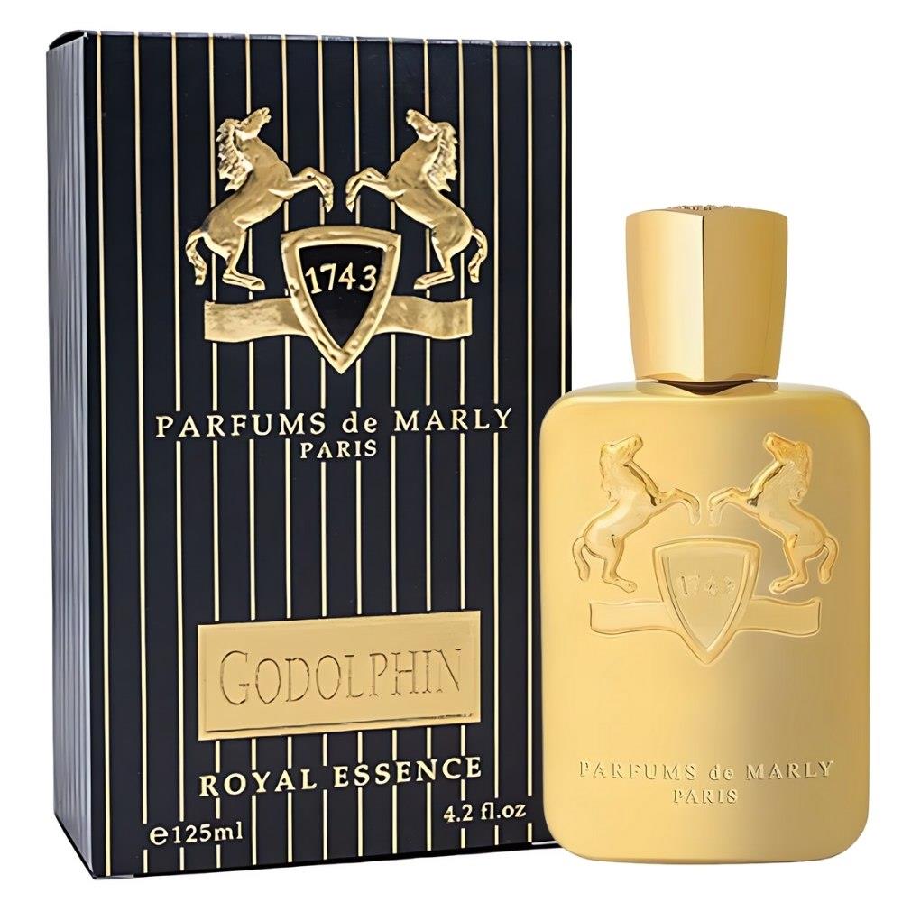 Bonherre mağazasından Parfums de Marly Godolphin Royal Essence EDP, deri, safran ve meyve notalı lüks erkek niş parfümü.
