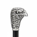 Bonherre mağazasından Pasotti Silver Eagle, gümüş kaplama kartal başlı lüks İtalyan el yapımı baston.