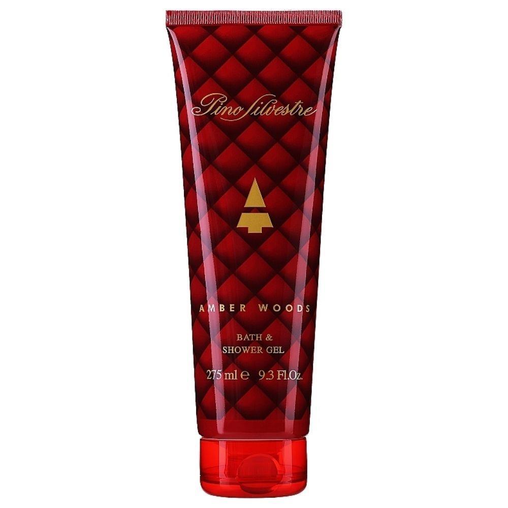 Bonherre mağazasından Pino Silvestre Amber Woods duş jeli, baharatlı, koyu odunsu ve safran notalı lüks erkek vücut şampuanı.
