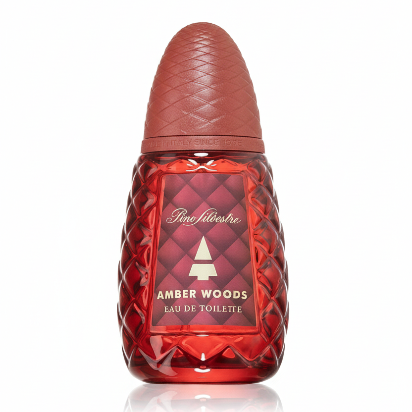 Bonherre mağazasından Pino Silvestre Amber Woods EDT, baharatlı, süet deri ve koyu odunsu notalı İtalyan erkek parfümü.