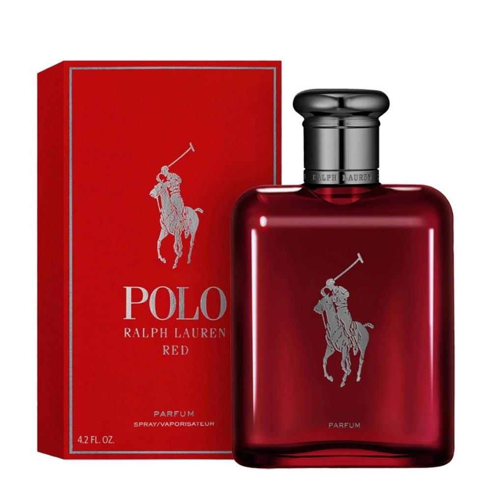 Bonherre mağazasından Ralph Lauren Polo Red Parfum, kan portakalı, pelin otu ve sedir notalı lüks erkek parfümü.