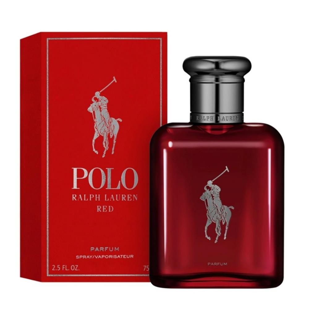 Bonherre mağazasından Ralph Lauren Polo Red Parfum, kan portakalı, absinthe ve sedir notalı lüks erkek parfümü.