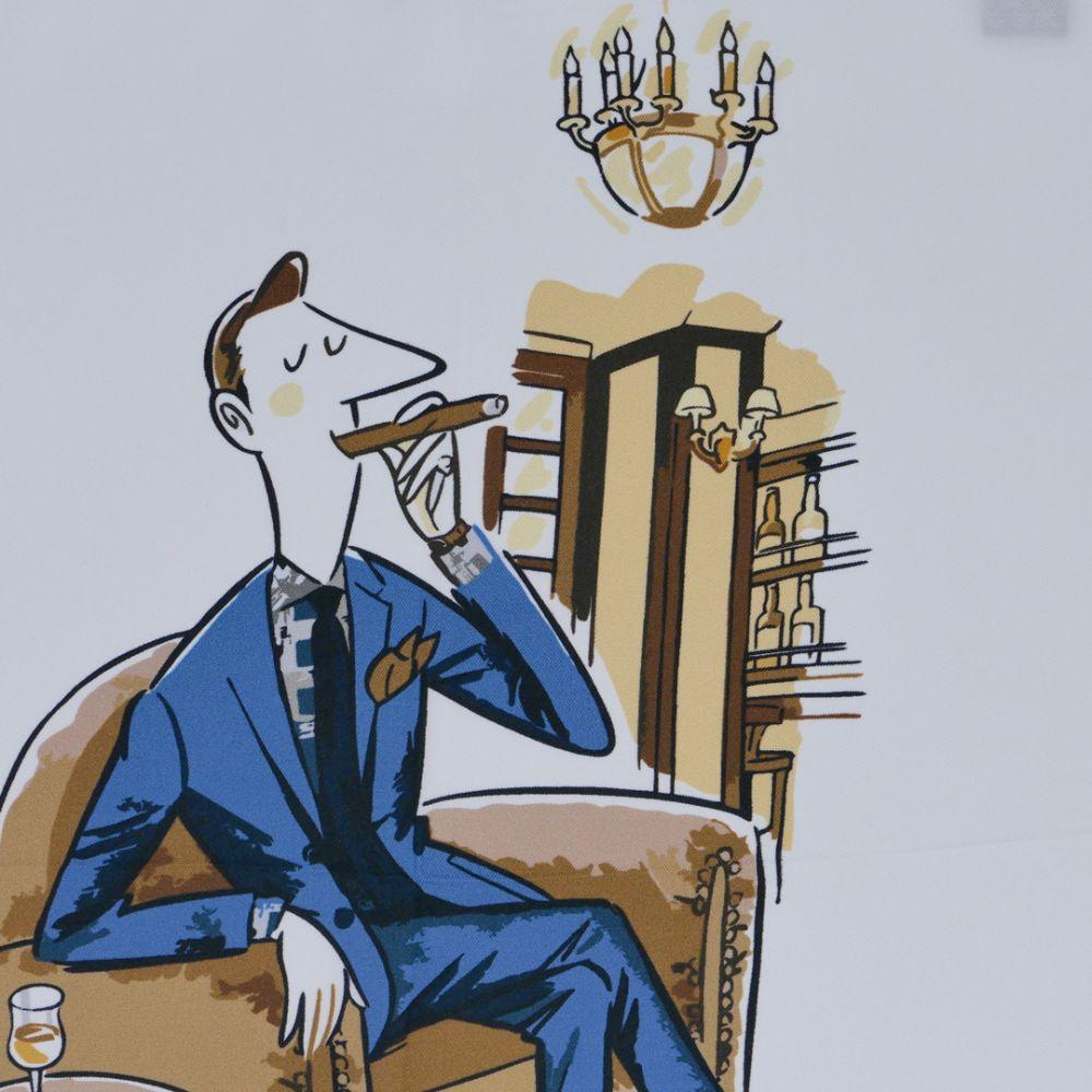 Gentlemen Club İpek Cep Mendili - Bonherre