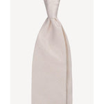 Grenadine Garza Fina Astarsız Kravat - Açık Fildişi - Bonherre