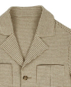 John's Ceket Bej Pied de Poule - Bonherre