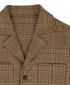 John'un Ceketi Kahverengi Glencheck - Bonherre