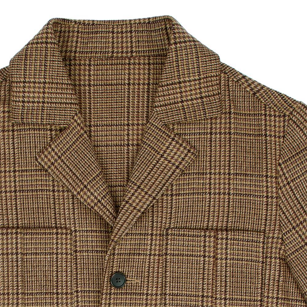 John'un Ceketi Kahverengi Glencheck - Bonherre