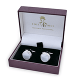 Namlu Kenarı Sedef Kol Düğmesi - Bonherre