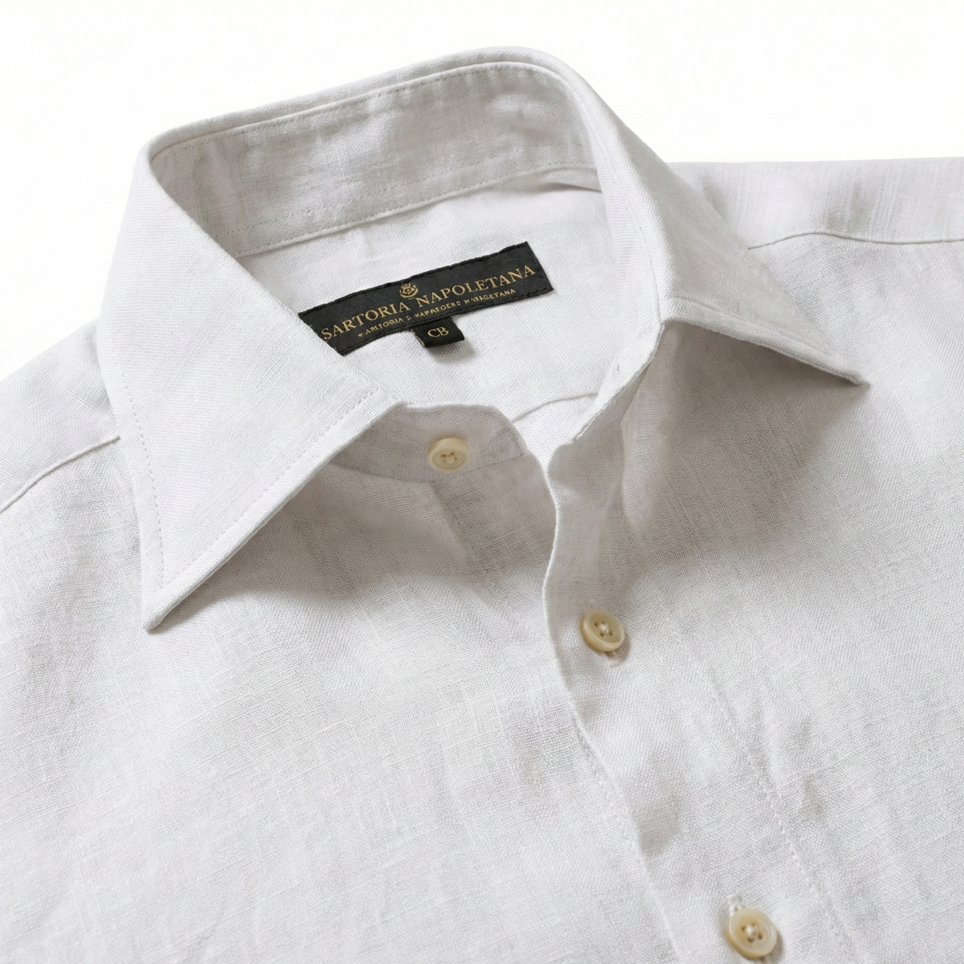 Rubi Bej Keten Gömlek