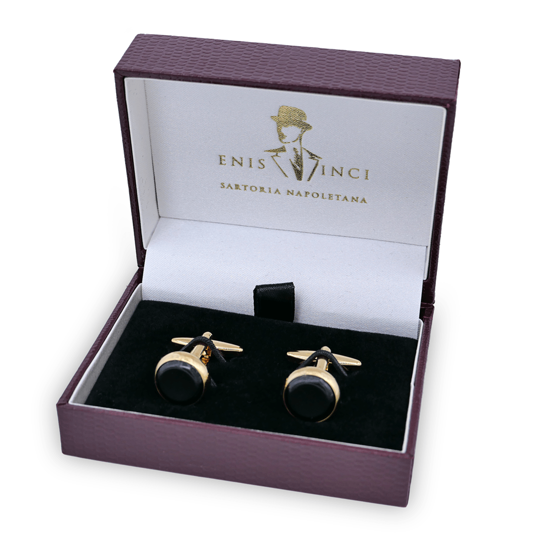 Signature Koleksiyon No1 Oniks Kol Düğmeleri - Bonherre