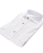 Vanacore Napoli - Beyaz Denim Rodeo Gömlek - Bonherre