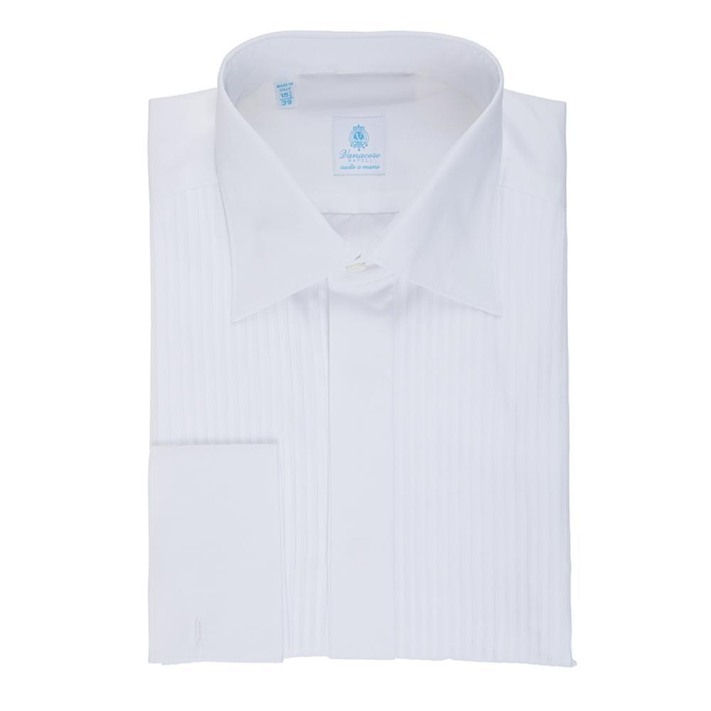 Vanacore Napoli - Beyaz Smokin Gömleği - Bonherre