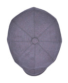 Yün 30's 8 Panel Kestane Flanel Şapka - Bonherre