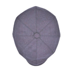 Yün 30's 8 Panel Kestane Flanel Şapka - Bonherre
