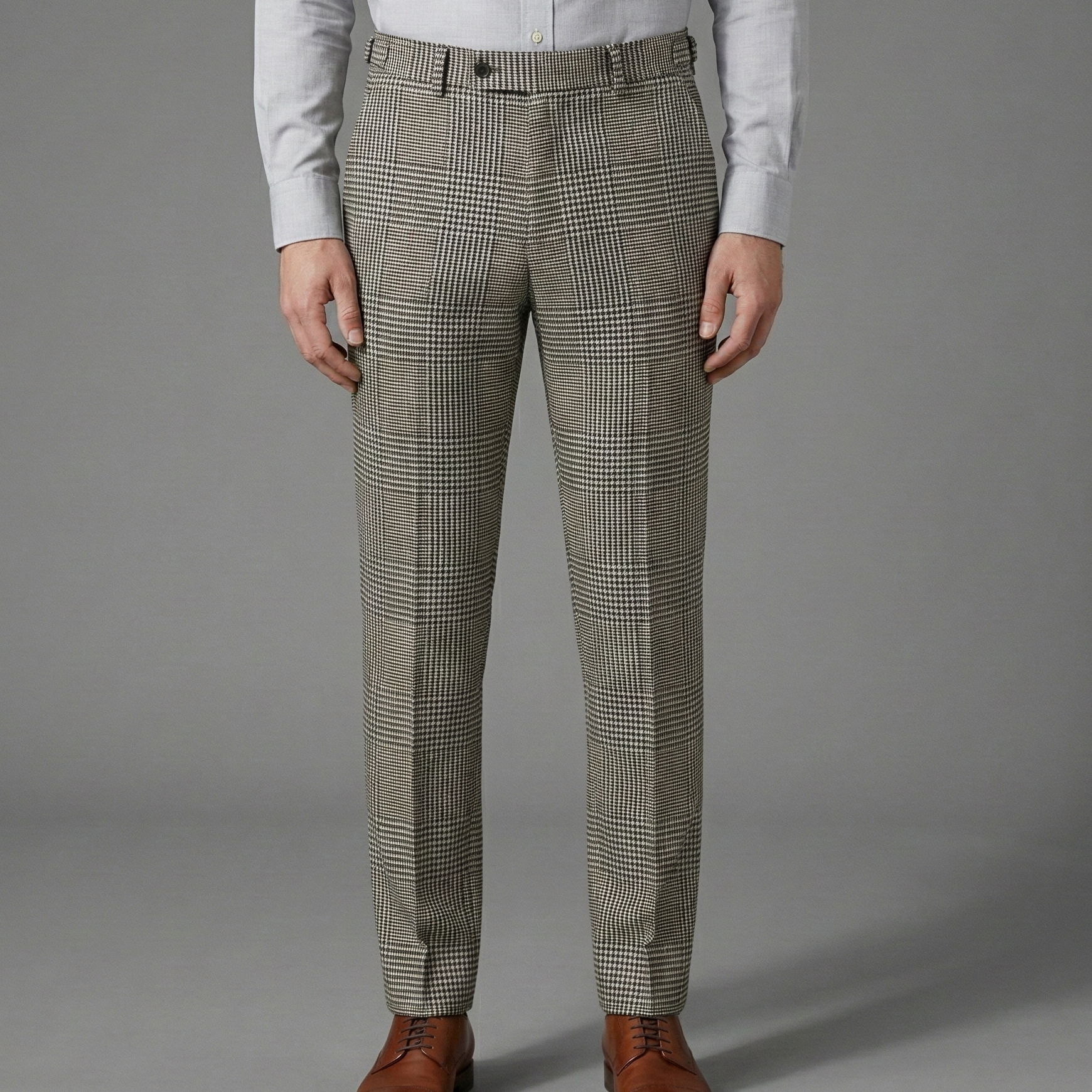 Dress Gordon Geniş Kareli Pantolon