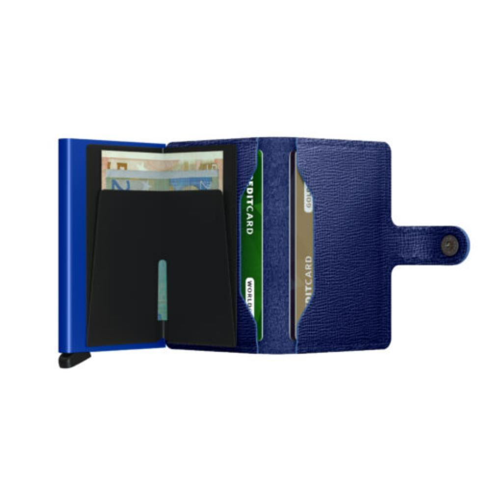 Miniwallet Crisple Kobalt Cüzdan - Bonherre