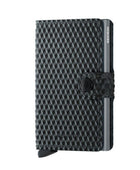 Miniwallet Kübik Siyah Titanyum Cüzdan - Bonherre