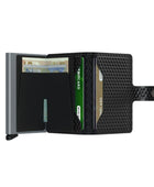 Miniwallet Kübik Siyah Titanyum Cüzdan - Bonherre