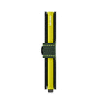 Miniwallet Mat Gri & Lime Cüzdan - Bonherre