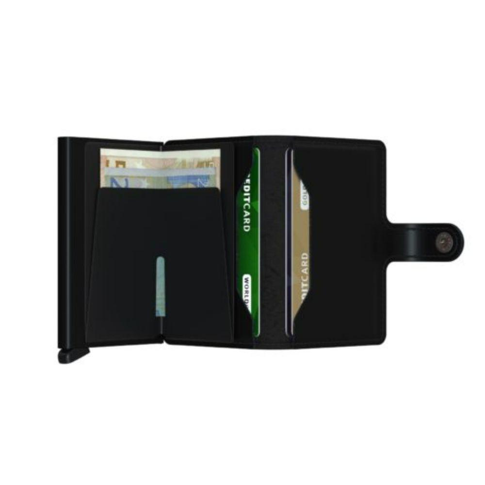 Miniwallet Mat Siyah Cüzdan - Bonherre