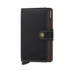 Miniwallet Saffiano Kahverengi Cüzdan - Bonherre