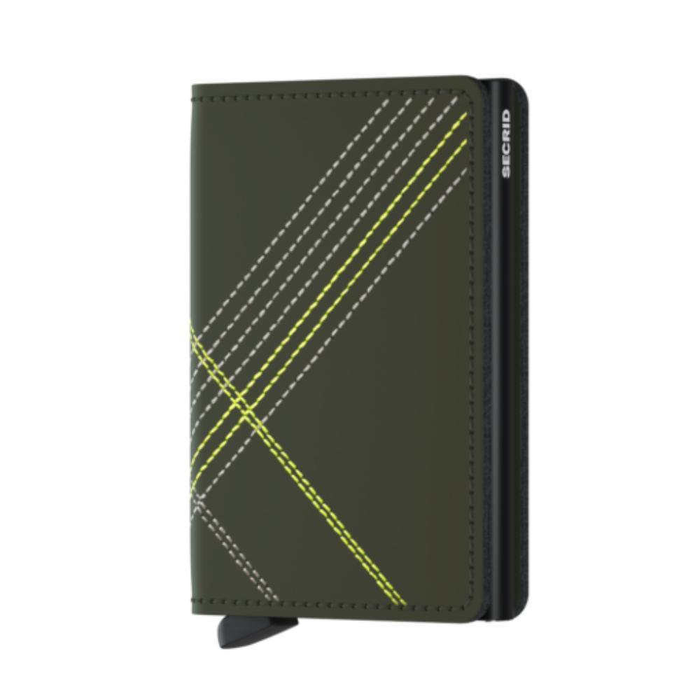 Slimwallet Lime Dikişli Cüzdan - Bonherre