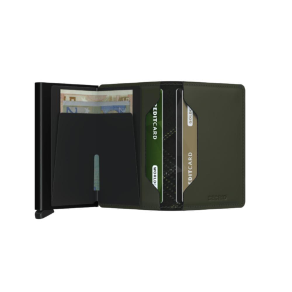 Slimwallet Lime Dikişli Cüzdan - Bonherre