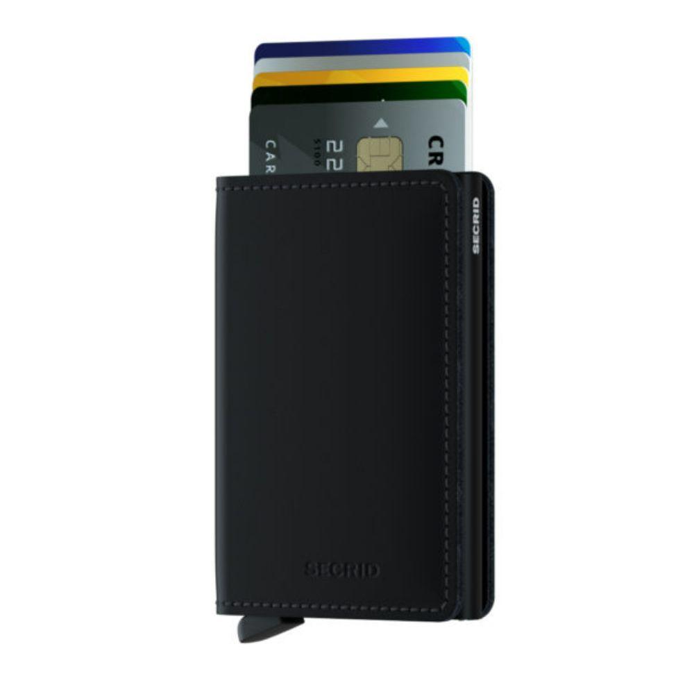 Slimwallet Mat Siyah Cüzdan - Bonherre