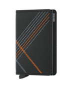 Slimwallet Turuncu Dikişli Cüzdan - Bonherre